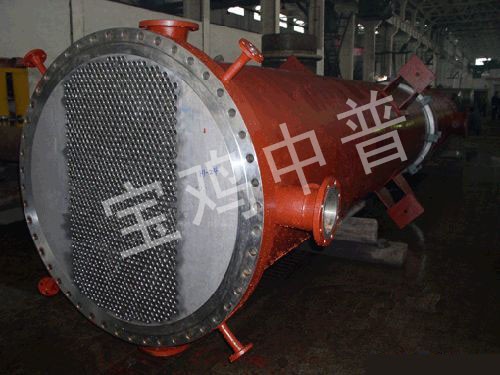 Titanium heat exchanger